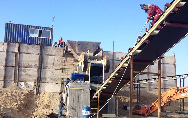 石灰石破碎生產線/埃塞俄比亞石灰石破碎生產線